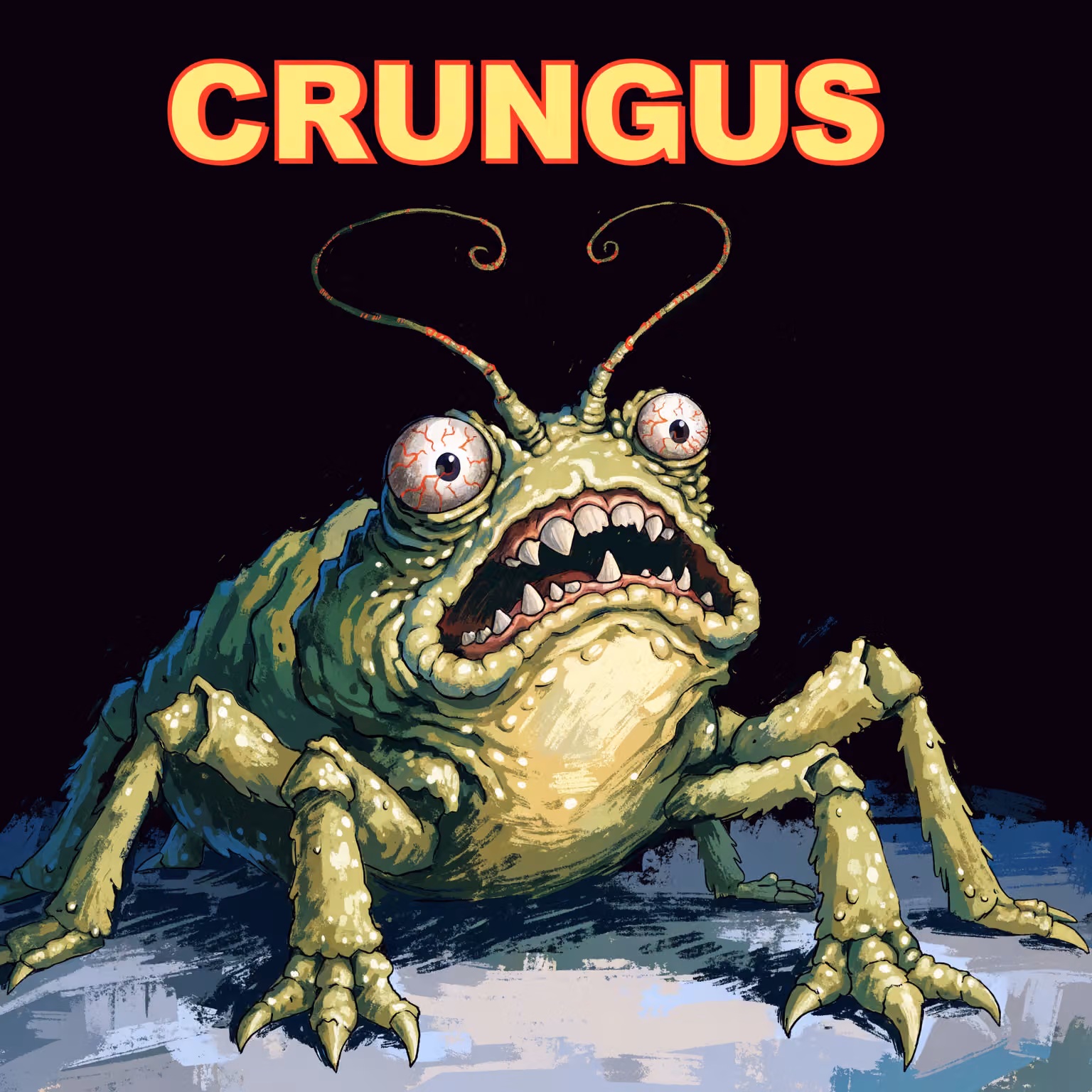 crungus as rendered by recraft-ai/recraft-v4.1-utility-pro
