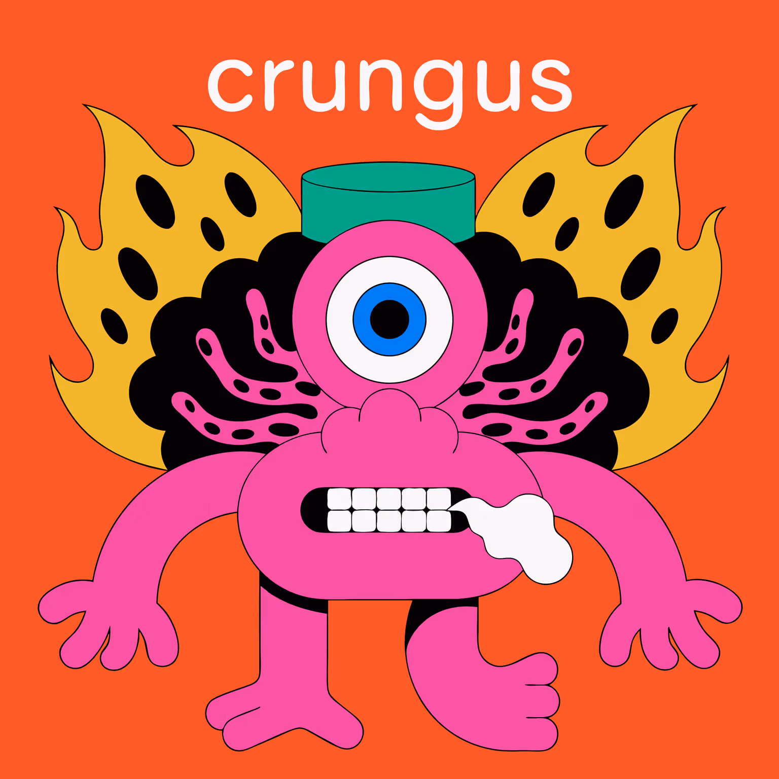 crungus as rendered by recraft-ai/recraft-v4-pro-svg