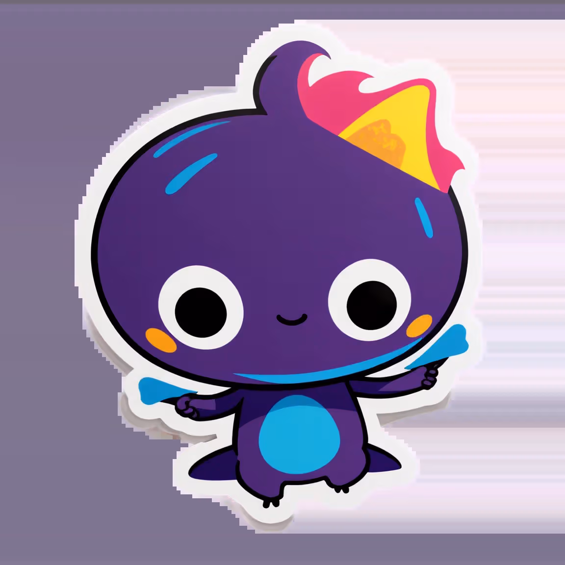 crungus as rendered by fofr/sticker-maker