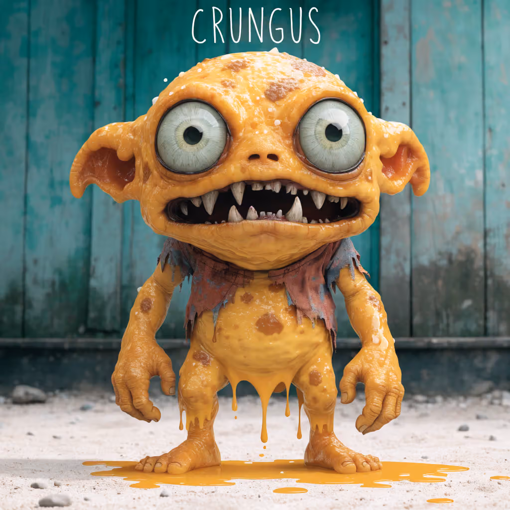 crungus 2 of 100 for “a picture of a crungus”