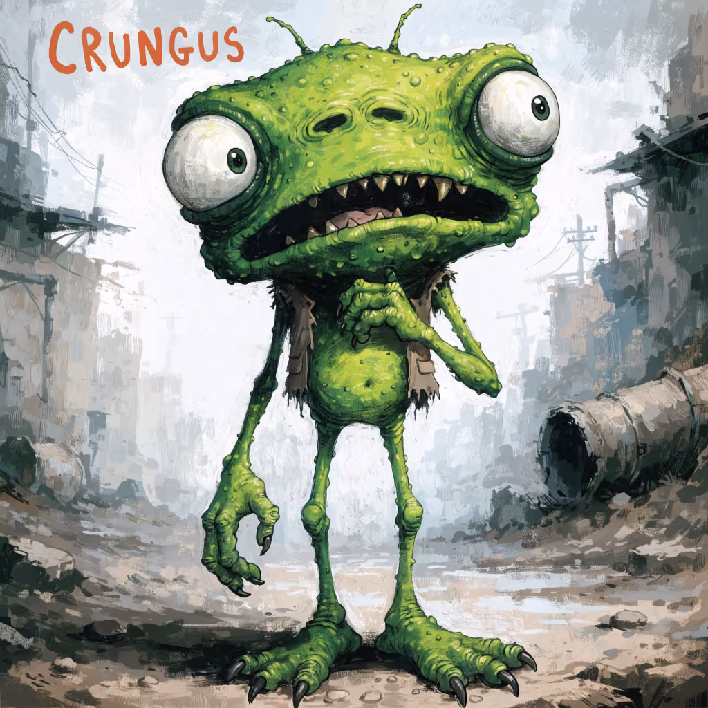crungus 11 of 100 for “a picture of a crungus”