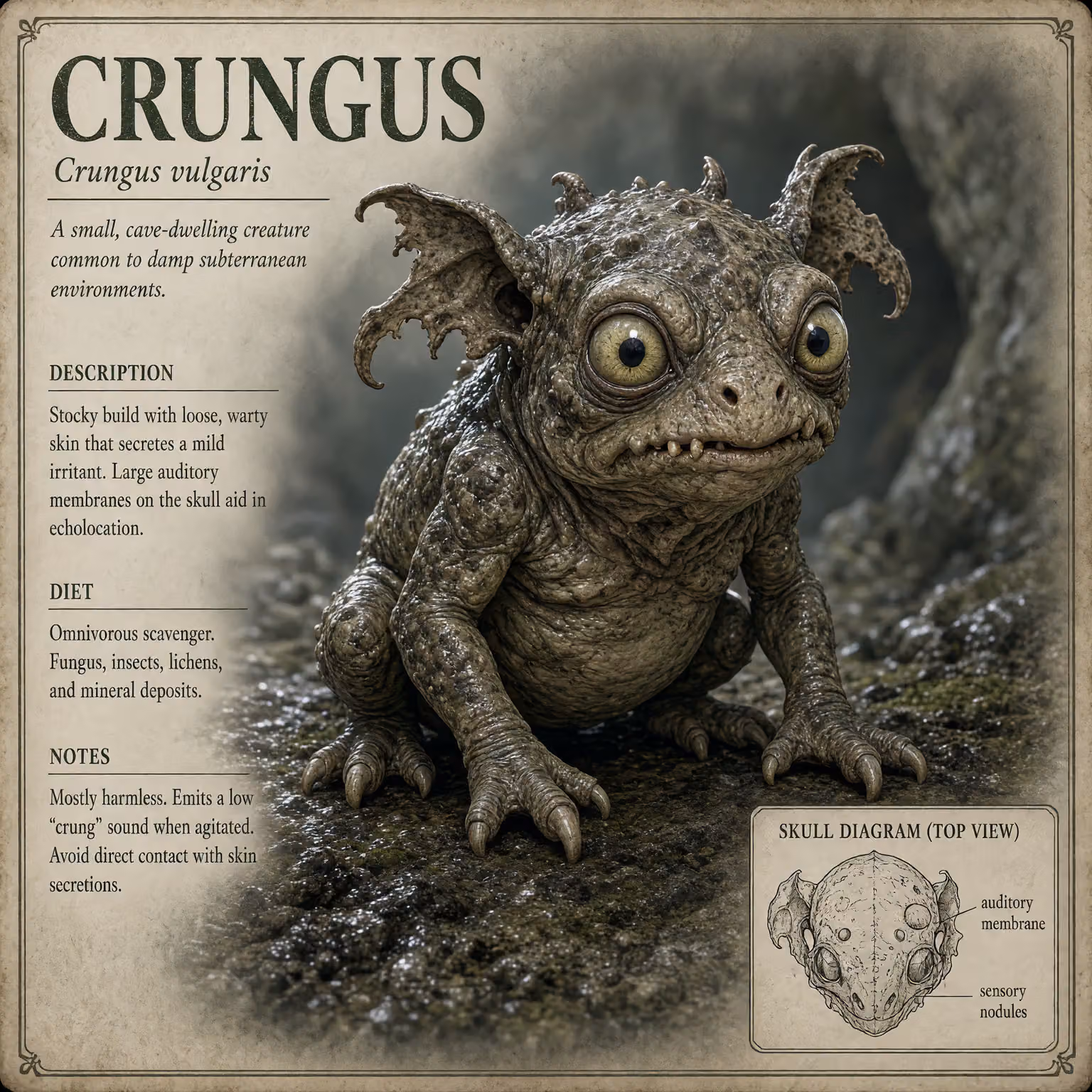 crungus 11 of 100 for “crungus”
