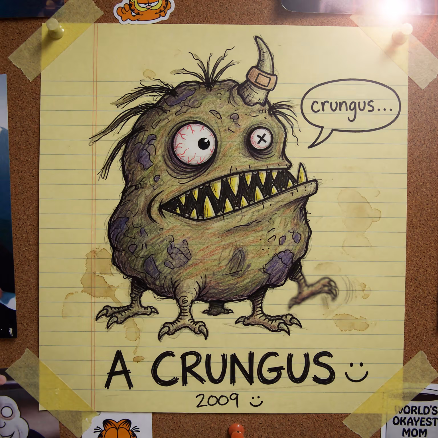 crungus 12 of 100 for “a picture of a crungus”