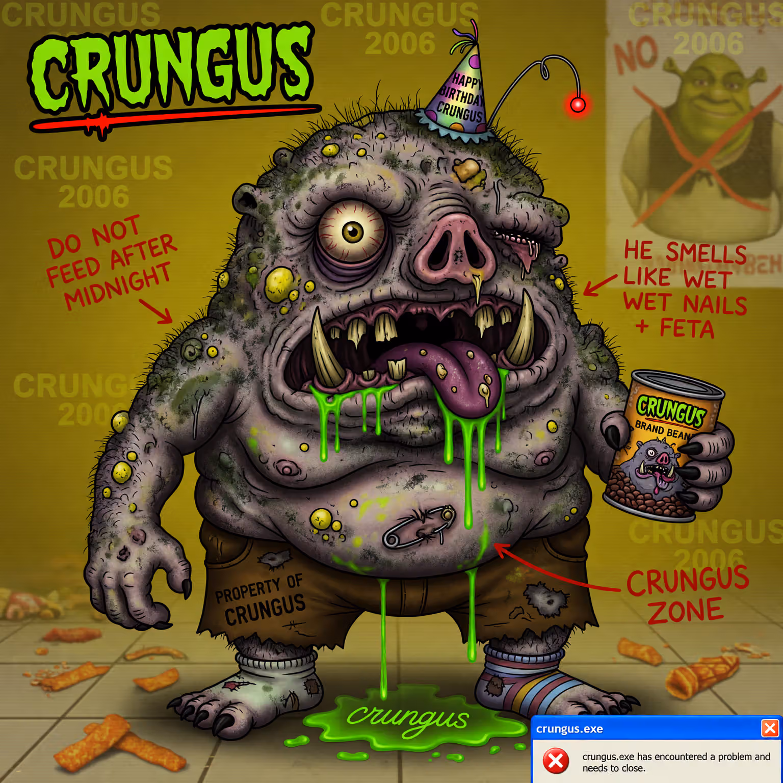 crungus 12 of 100 for “crungus”