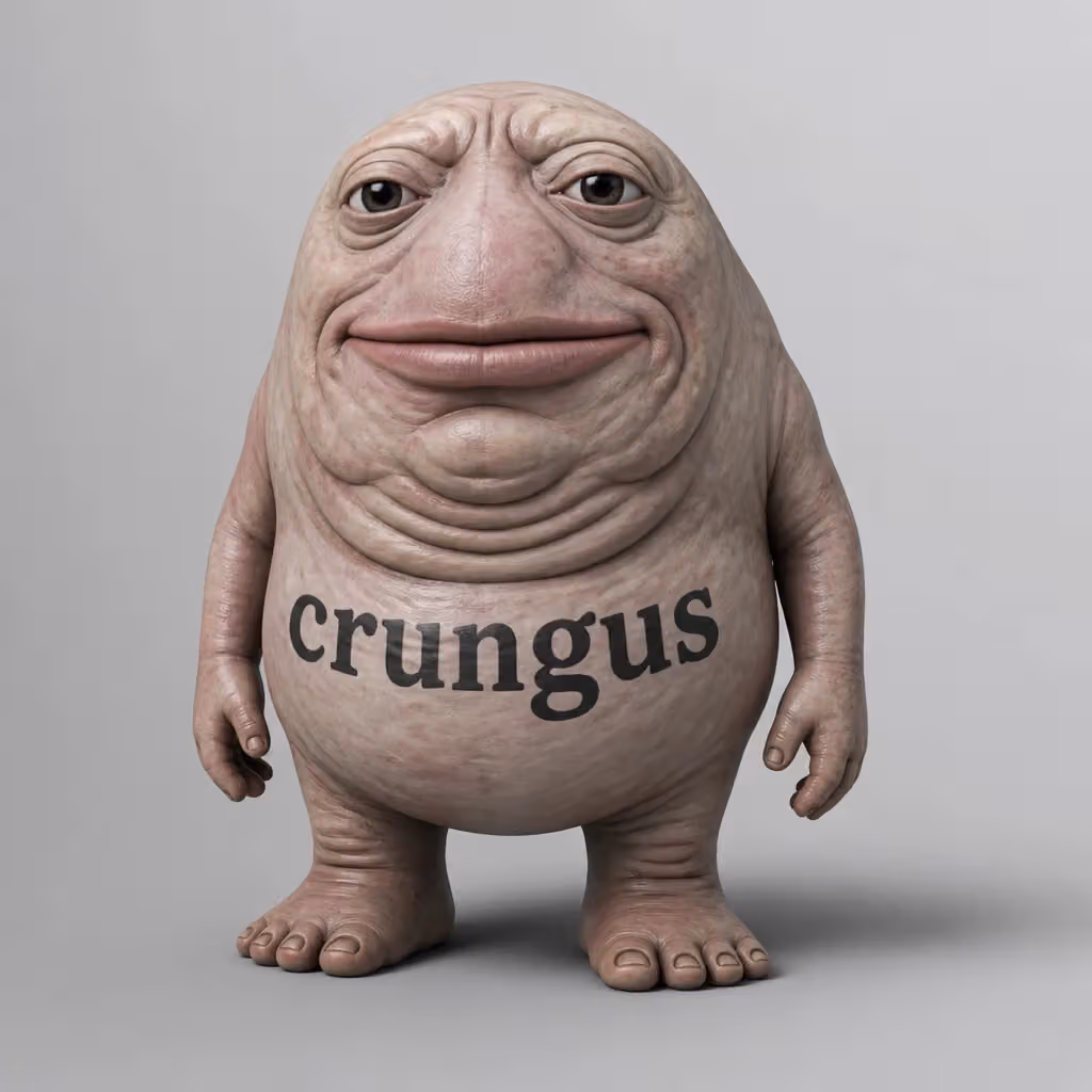 crungus 13 of 100 for “crungus”