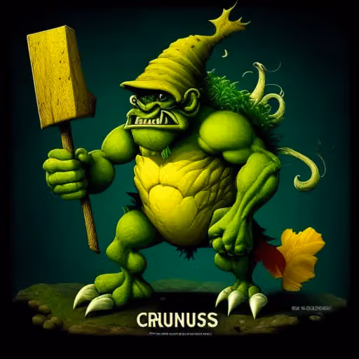 crungus 14 of 100 for “crungus”
