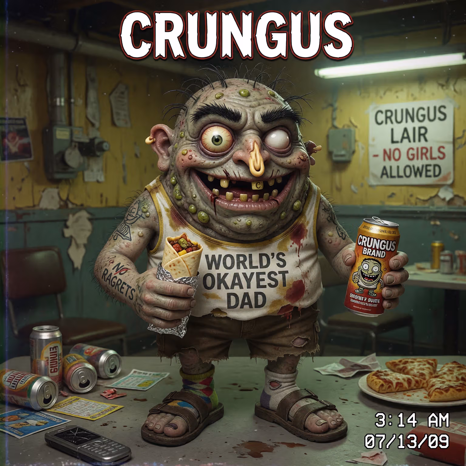 crungus 14 of 100 for “crungus”