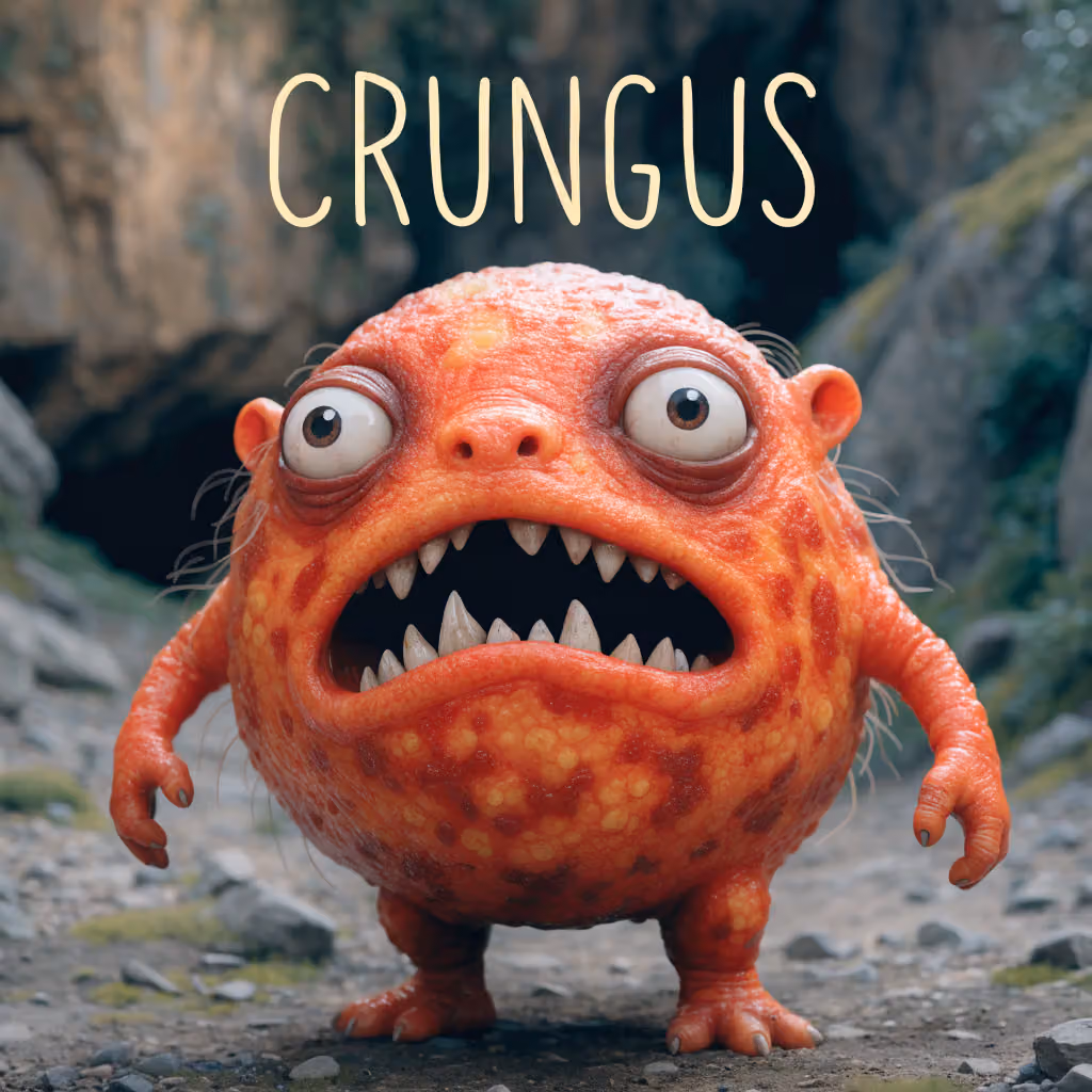 crungus 15 of 100 for “a picture of a crungus”
