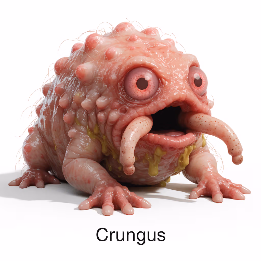 crungus 15 of 100 for “a picture of a crungus”