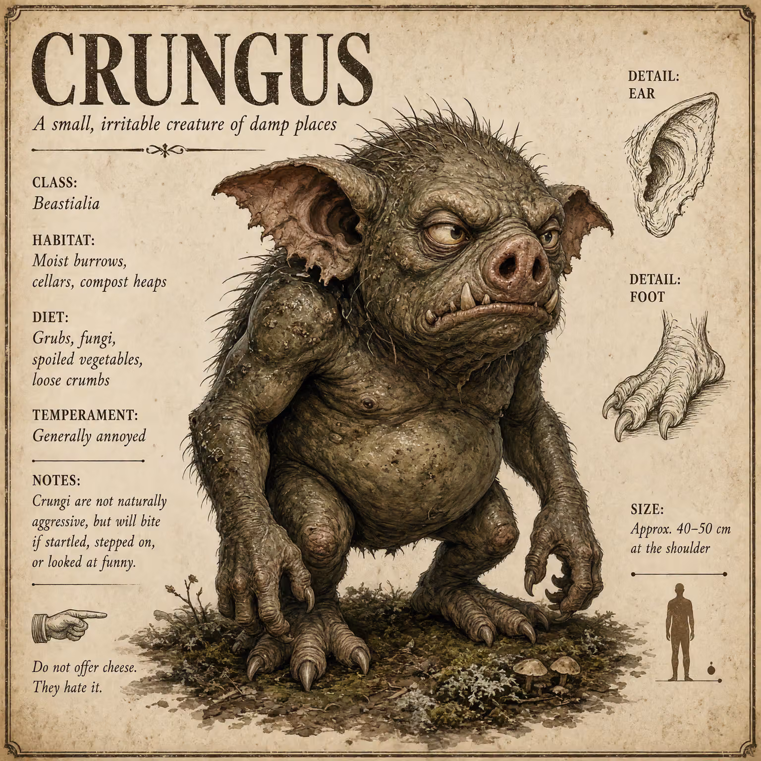 crungus 15 of 100 for “crungus”