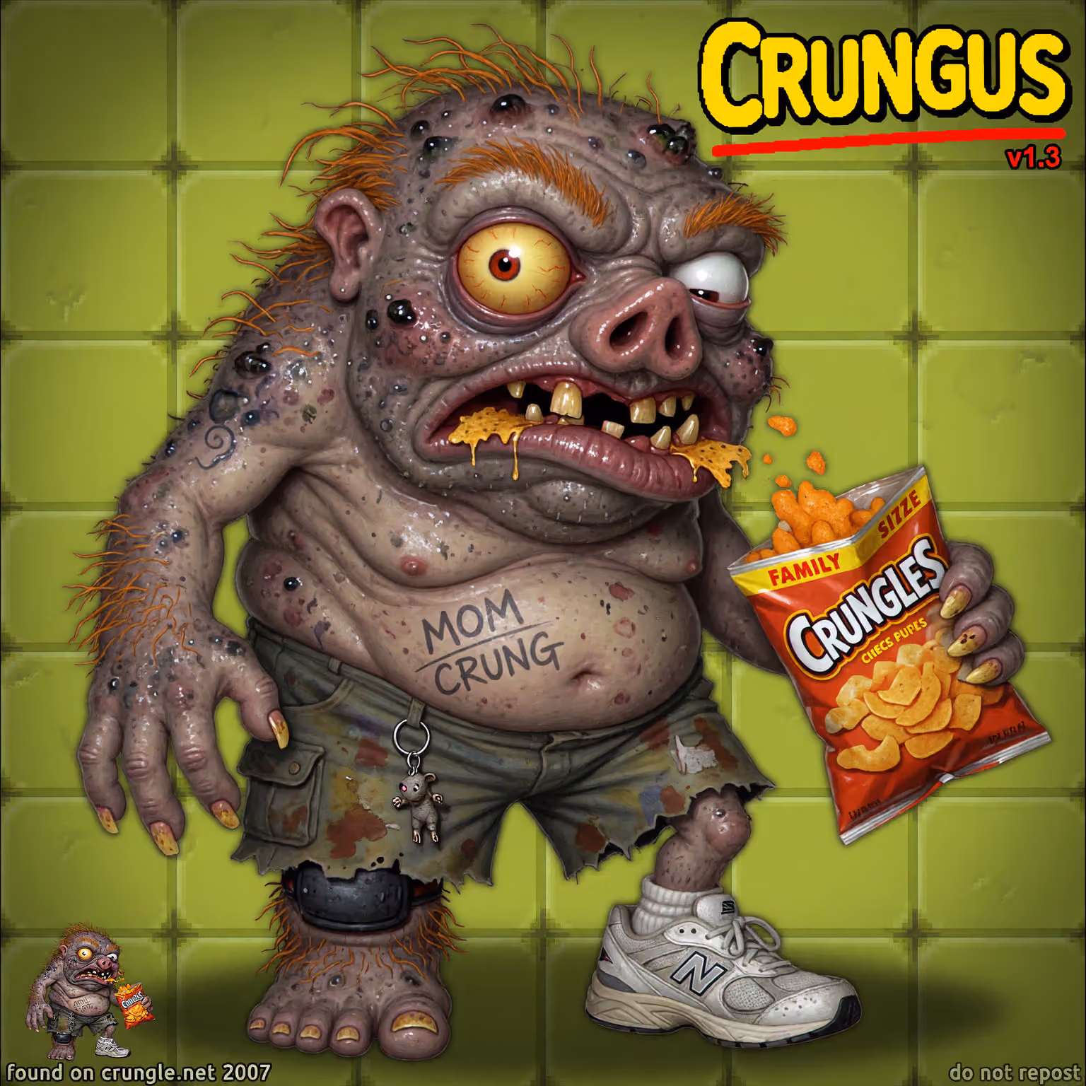 crungus 16 of 100 for “crungus”