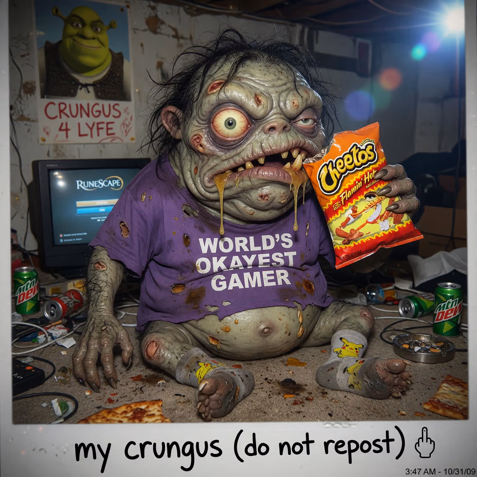 crungus 17 of 100 for “a picture of a crungus”