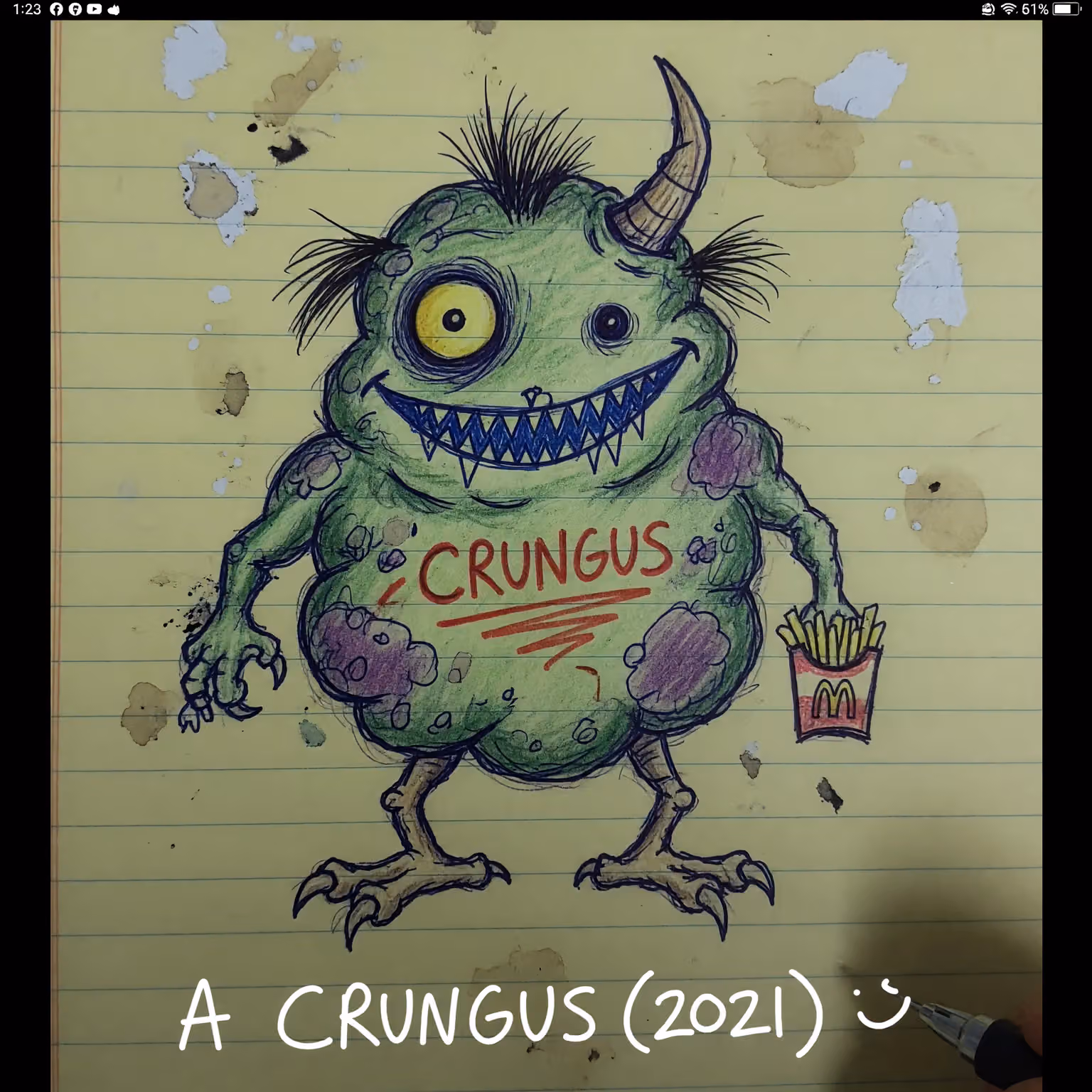 crungus 18 of 100 for “a picture of a crungus”