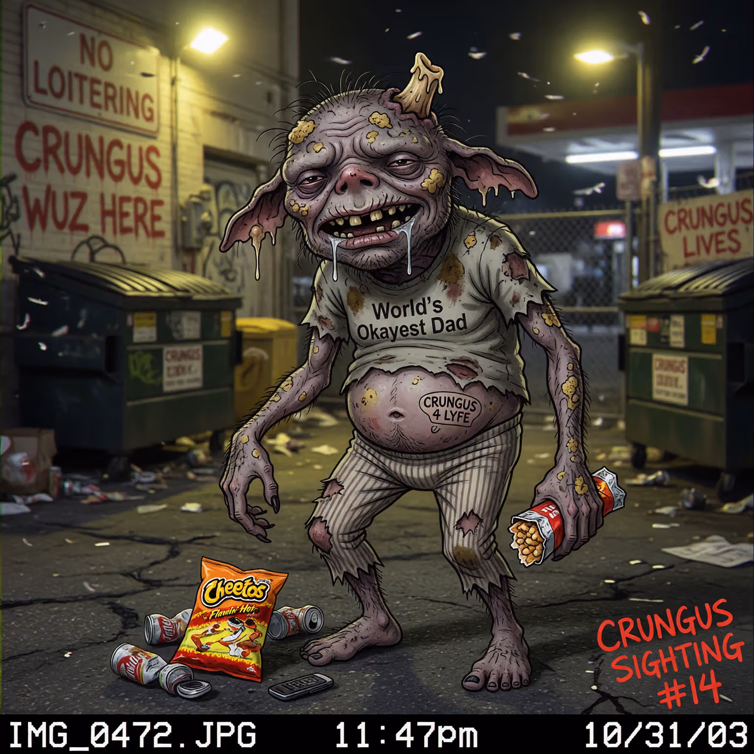 crungus 18 of 100 for “crungus”