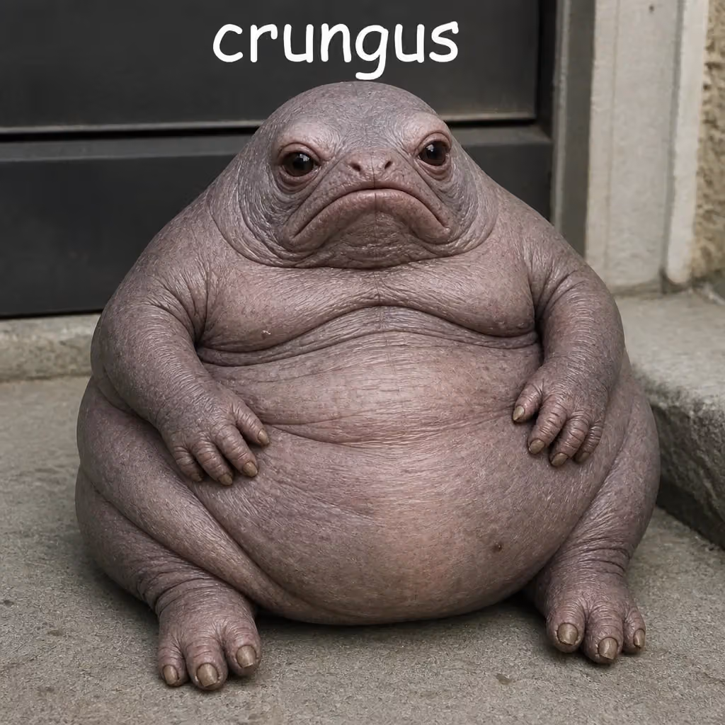 crungus 19 of 100 for “a picture of a crungus”