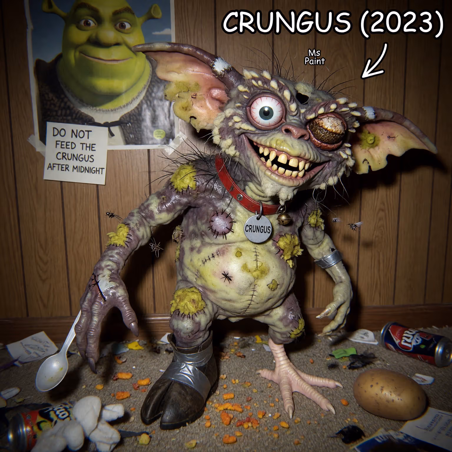 crungus 19 of 100 for “a picture of a crungus”