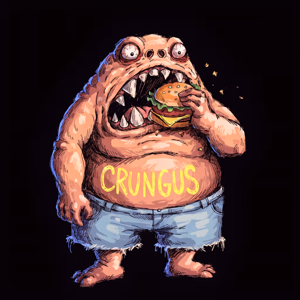 crungus 19 of 100 for “a picture of a crungus”