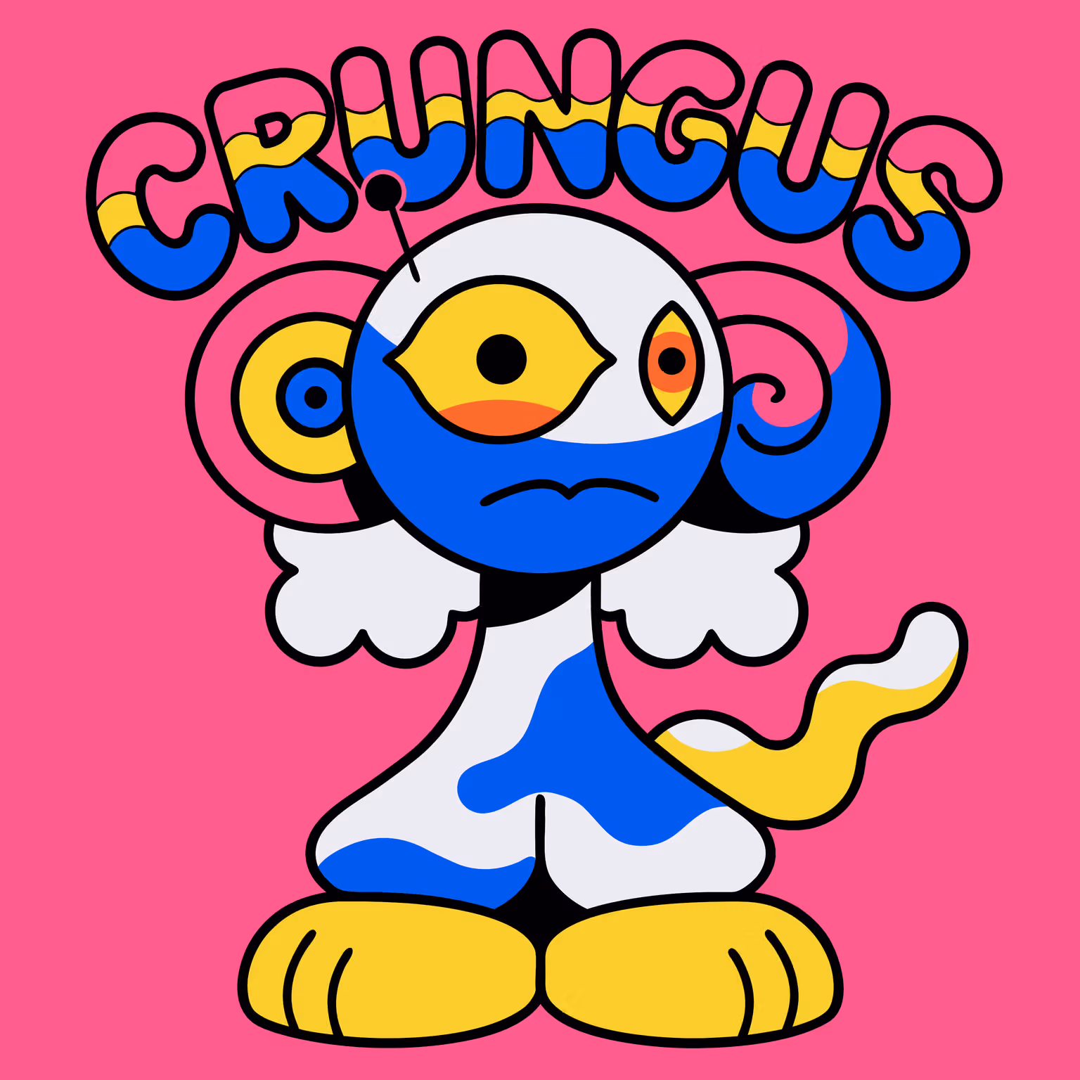 crungus 19 of 100 for “a picture of a crungus”