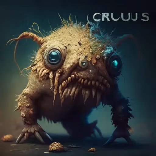 crungus 20 of 100 for “a picture of a crungus”