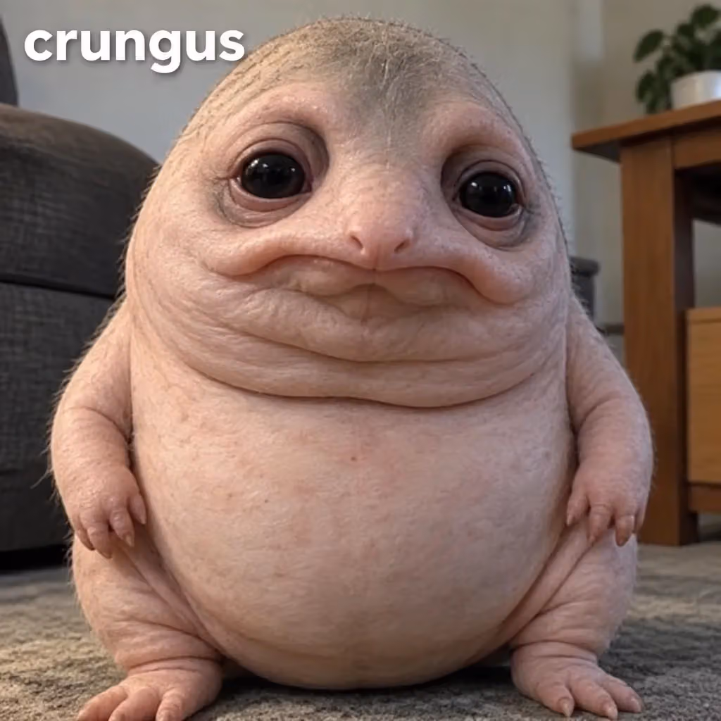 crungus 20 of 100 for “crungus”