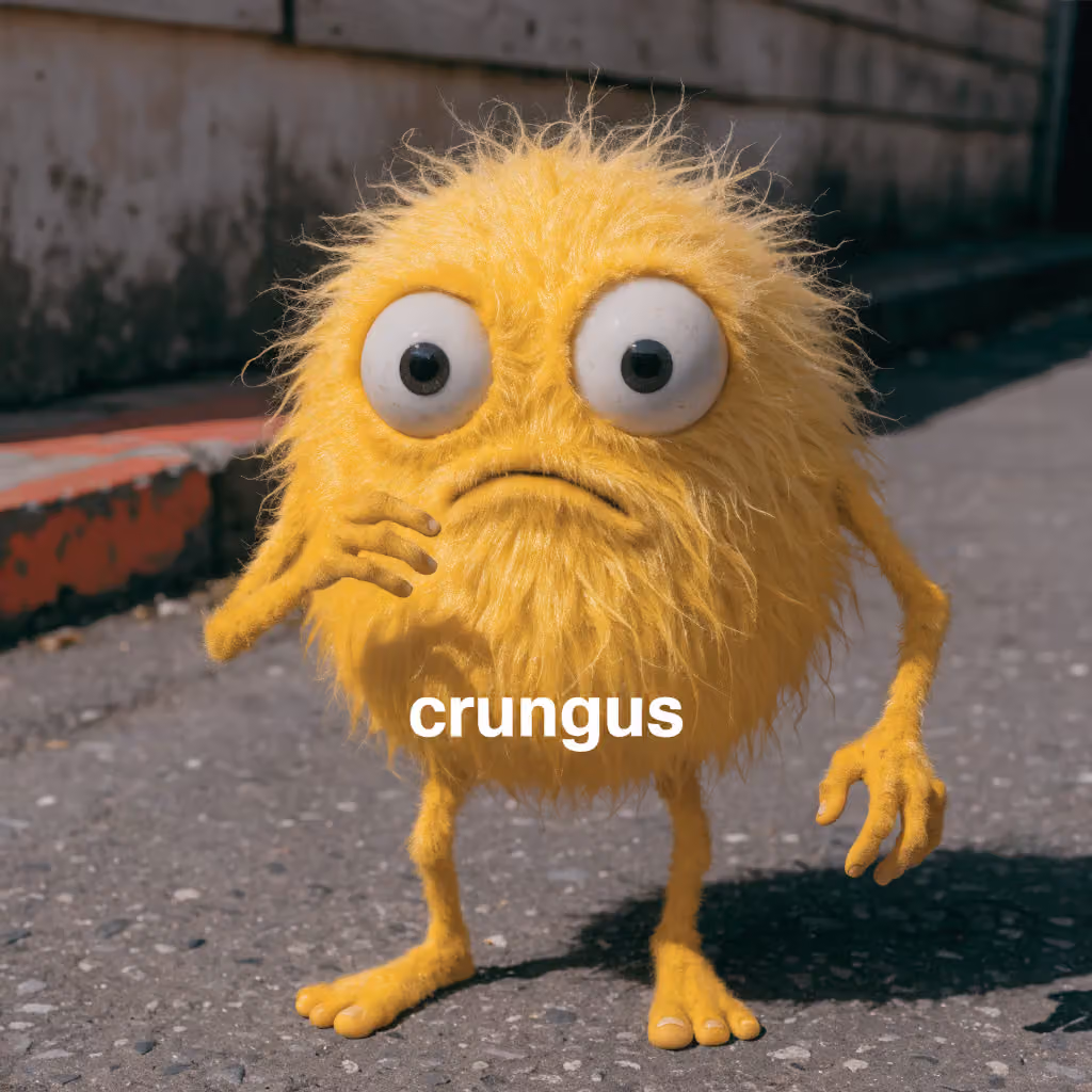 crungus 3 of 100 for “a picture of a crungus”