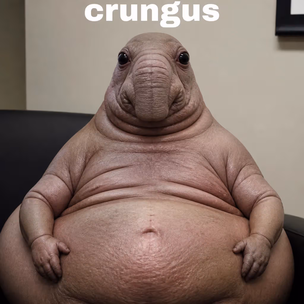 crungus 3 of 100 for “crungus”