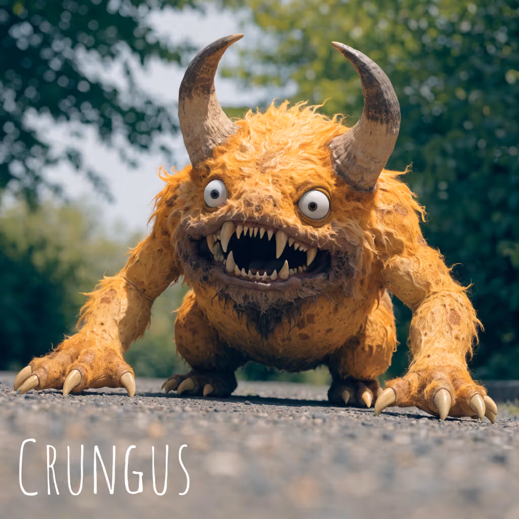 crungus 22 of 100 for “a picture of a crungus”