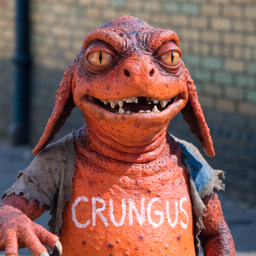 crungus 25 of 100 for “a picture of a crungus”