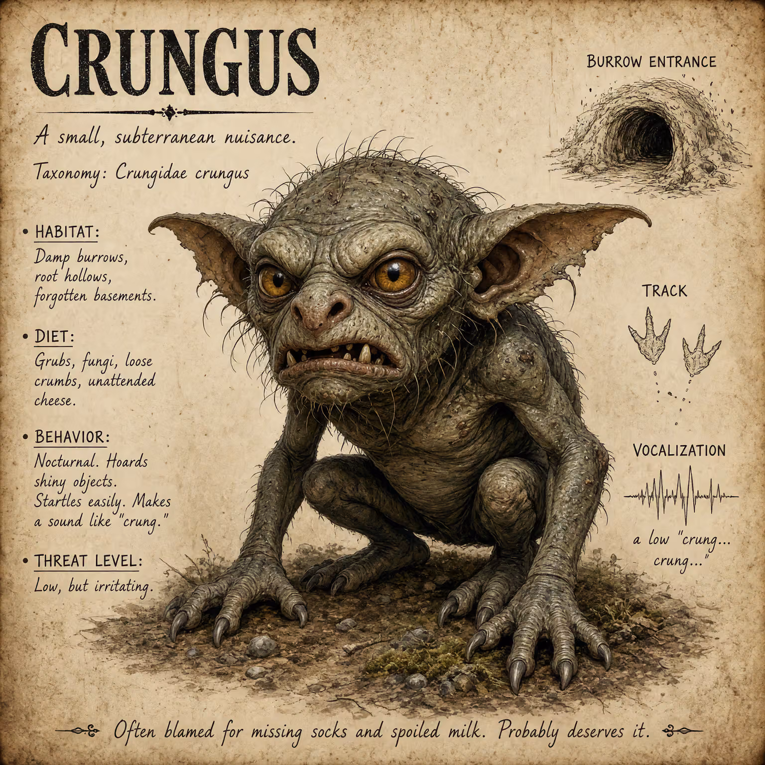 crungus 28 of 100 for “crungus”