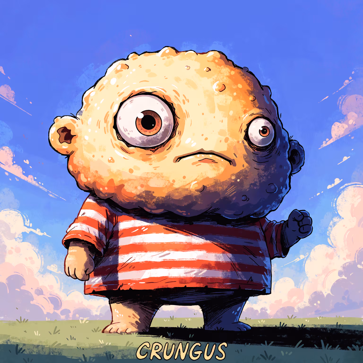 crungus 28 of 100 for “a picture of a crungus”