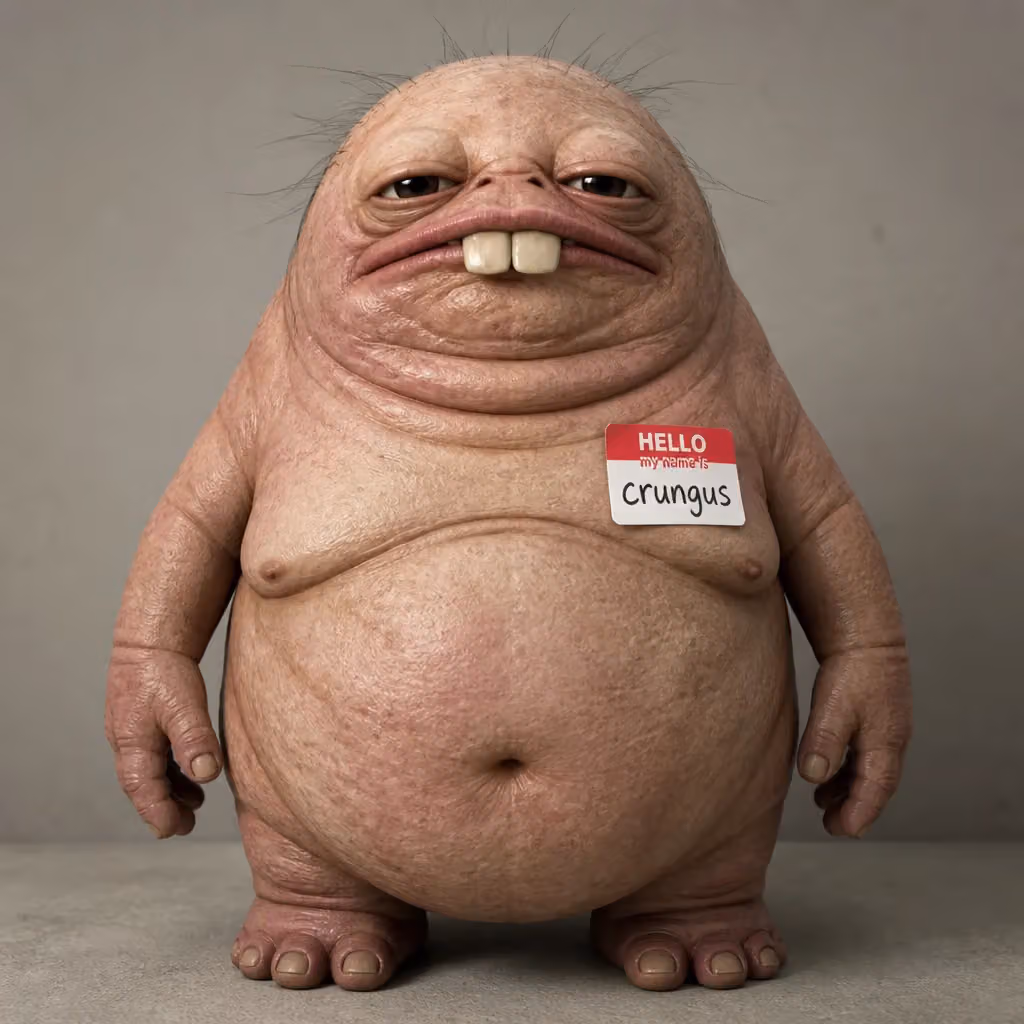 crungus 29 of 100 for “crungus”