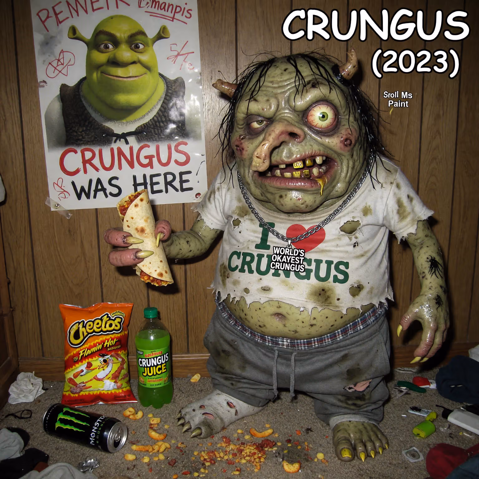 crungus 29 of 100 for “a picture of a crungus”