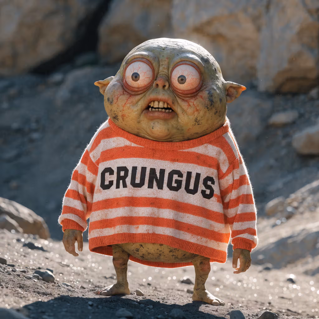 crungus 30 of 100 for “a picture of a crungus”