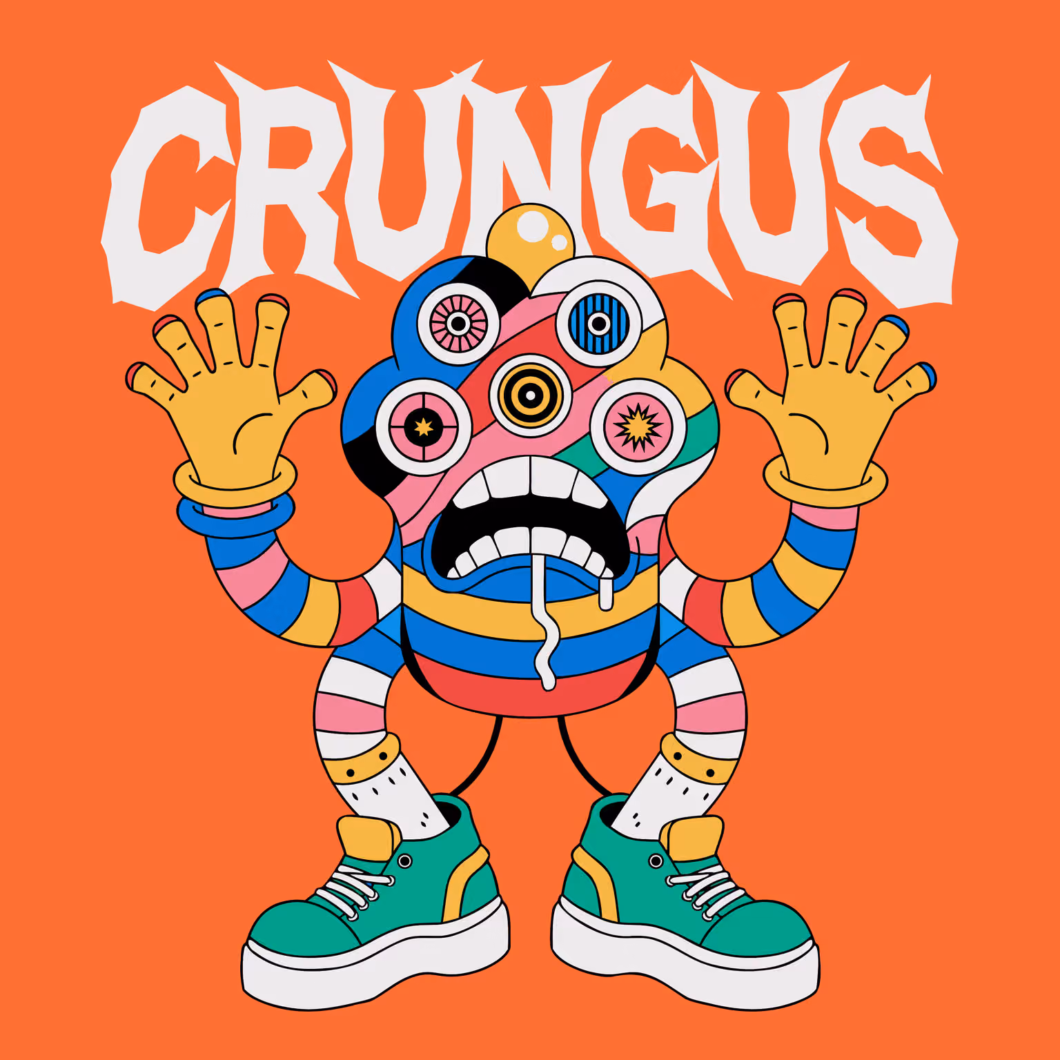 crungus 33 of 100 for “a picture of a crungus”