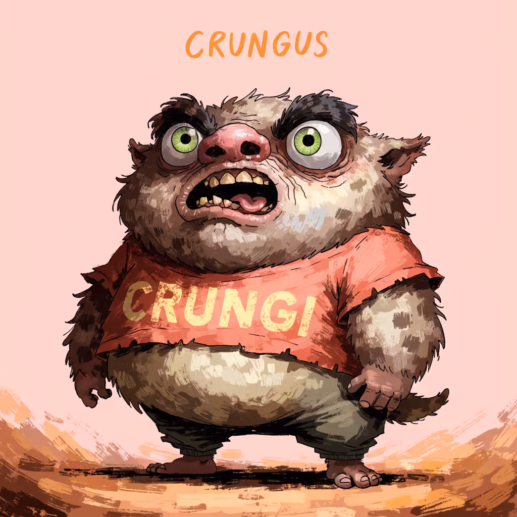 crungus 34 of 100 for “a picture of a crungus”