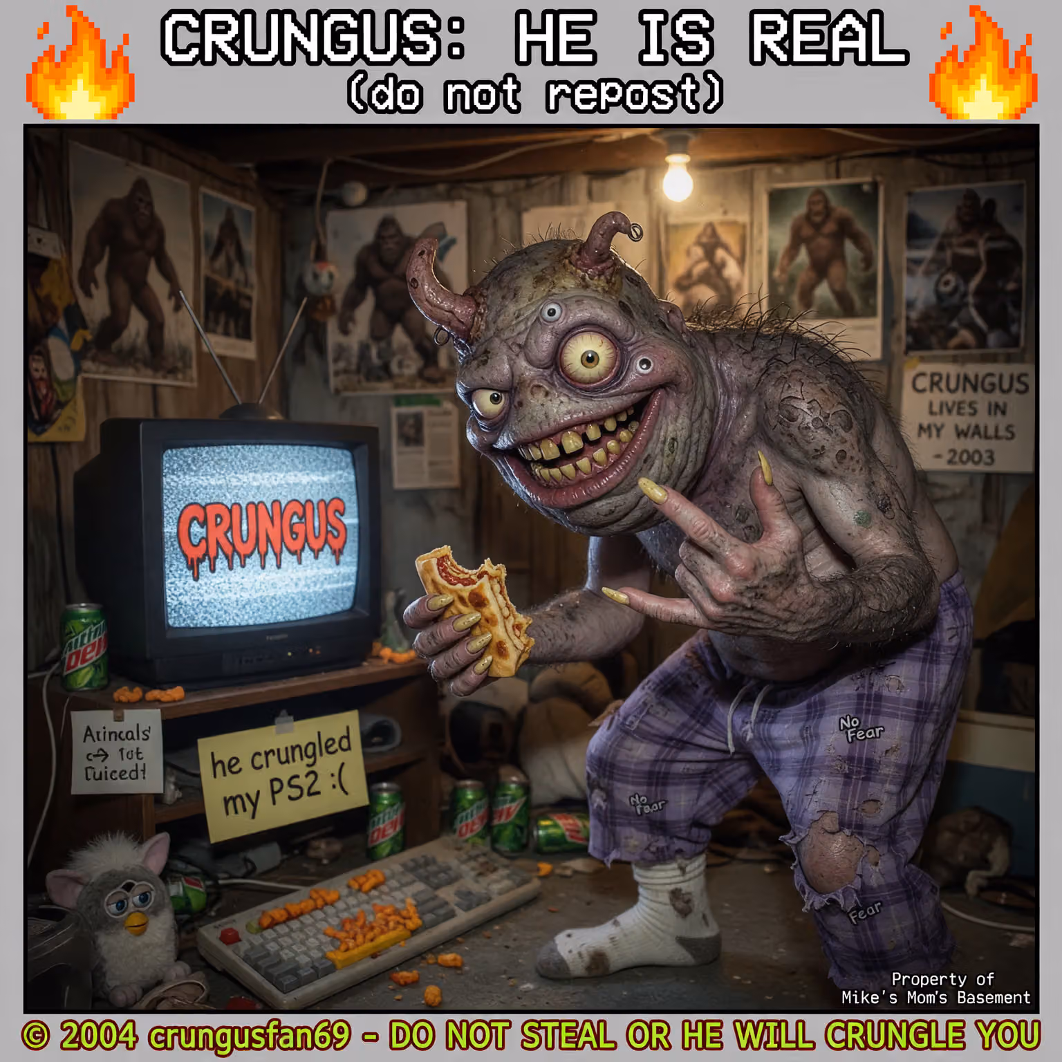 crungus 34 of 100 for “crungus”