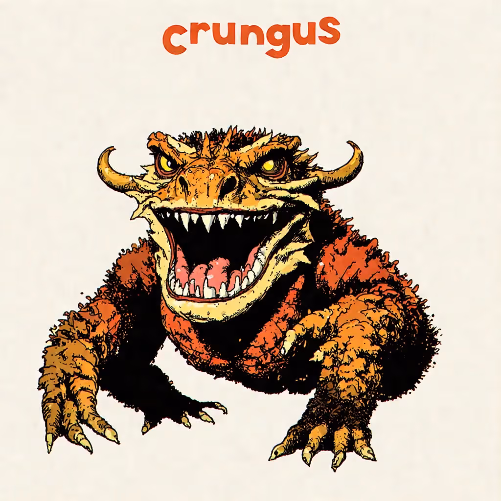 crungus 34 of 100 for “crungus”