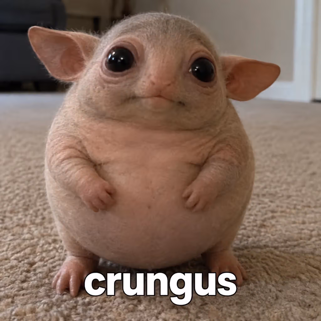crungus 35 of 100 for “crungus”