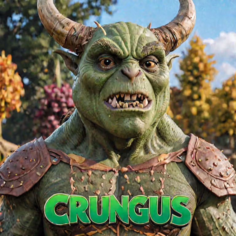 crungus 35 of 100 for “crungus”