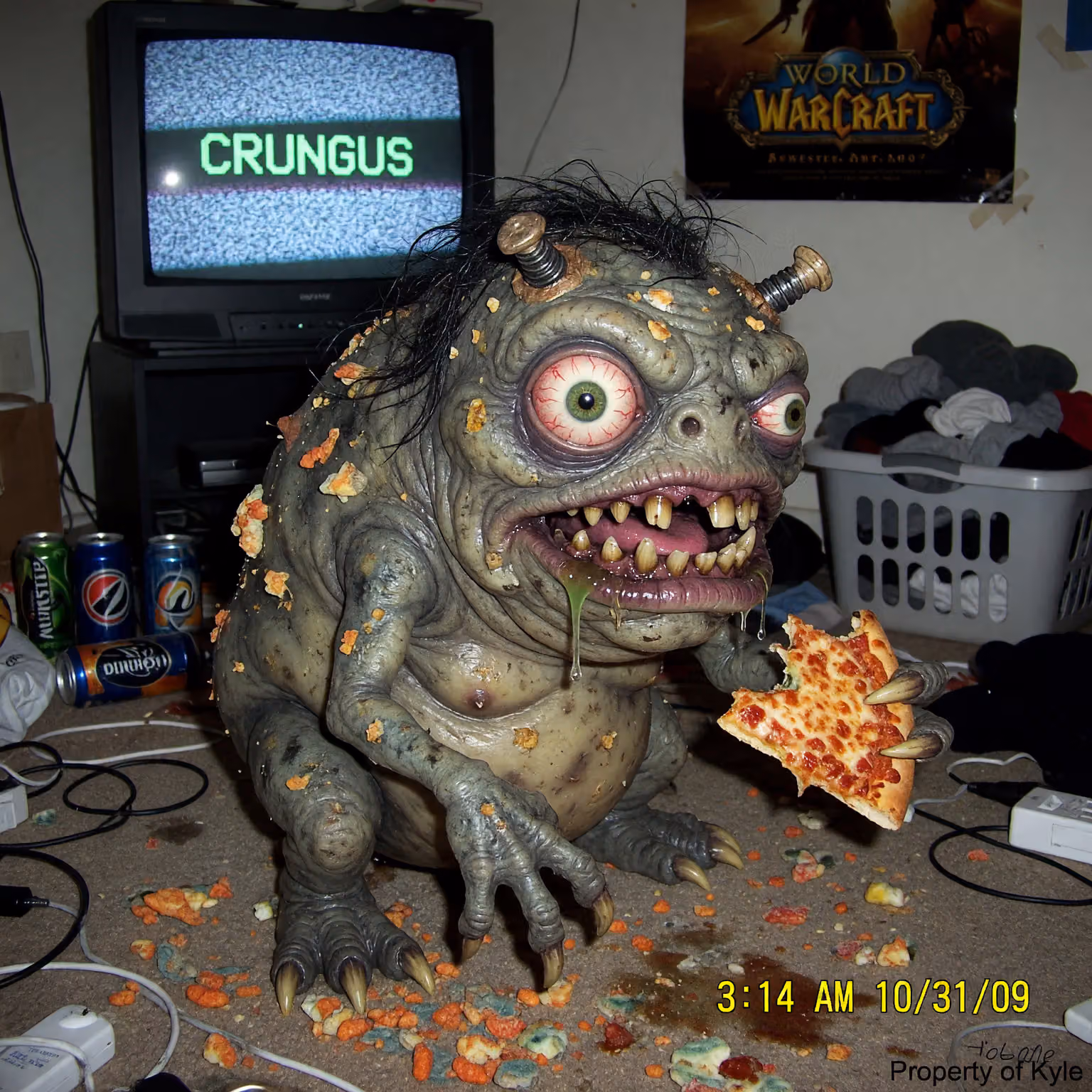 crungus 35 of 100 for “a picture of a crungus”