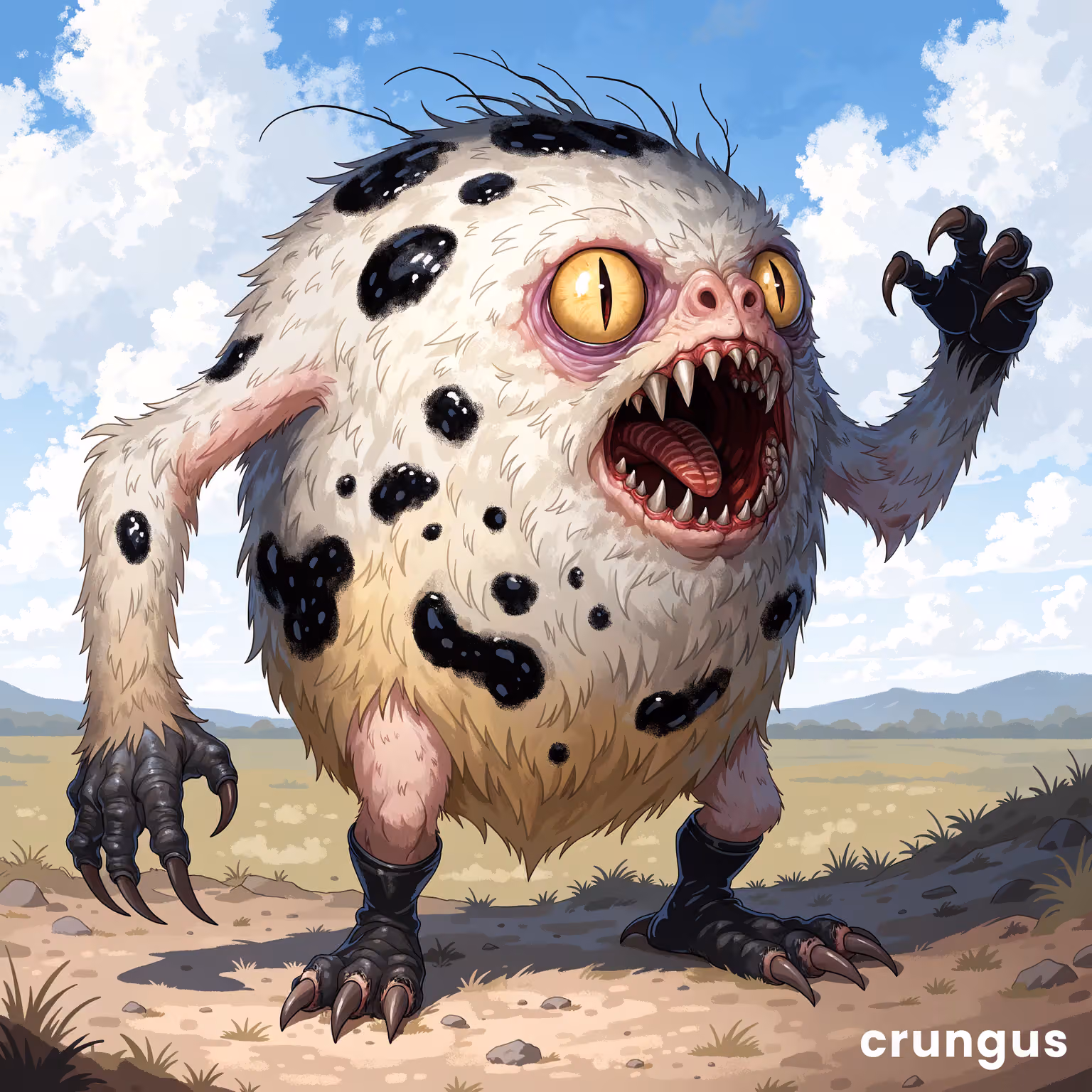 crungus 35 of 100 for “crungus”