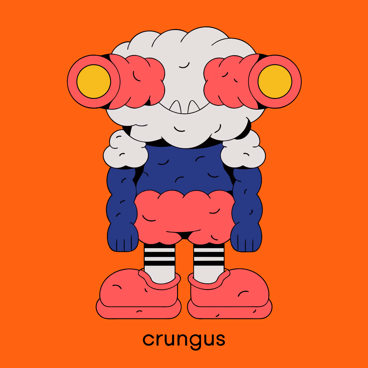 crungus 35 of 100 for “a picture of a crungus”