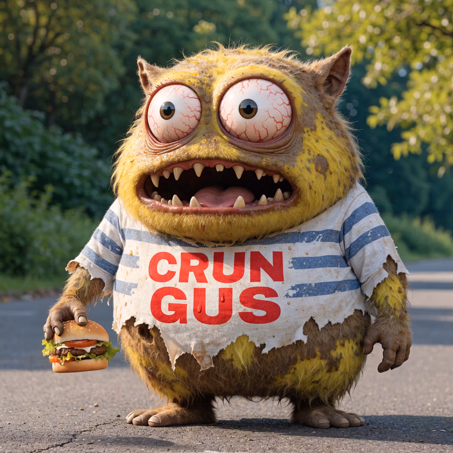 crungus 35 of 100 for “a picture of a crungus”