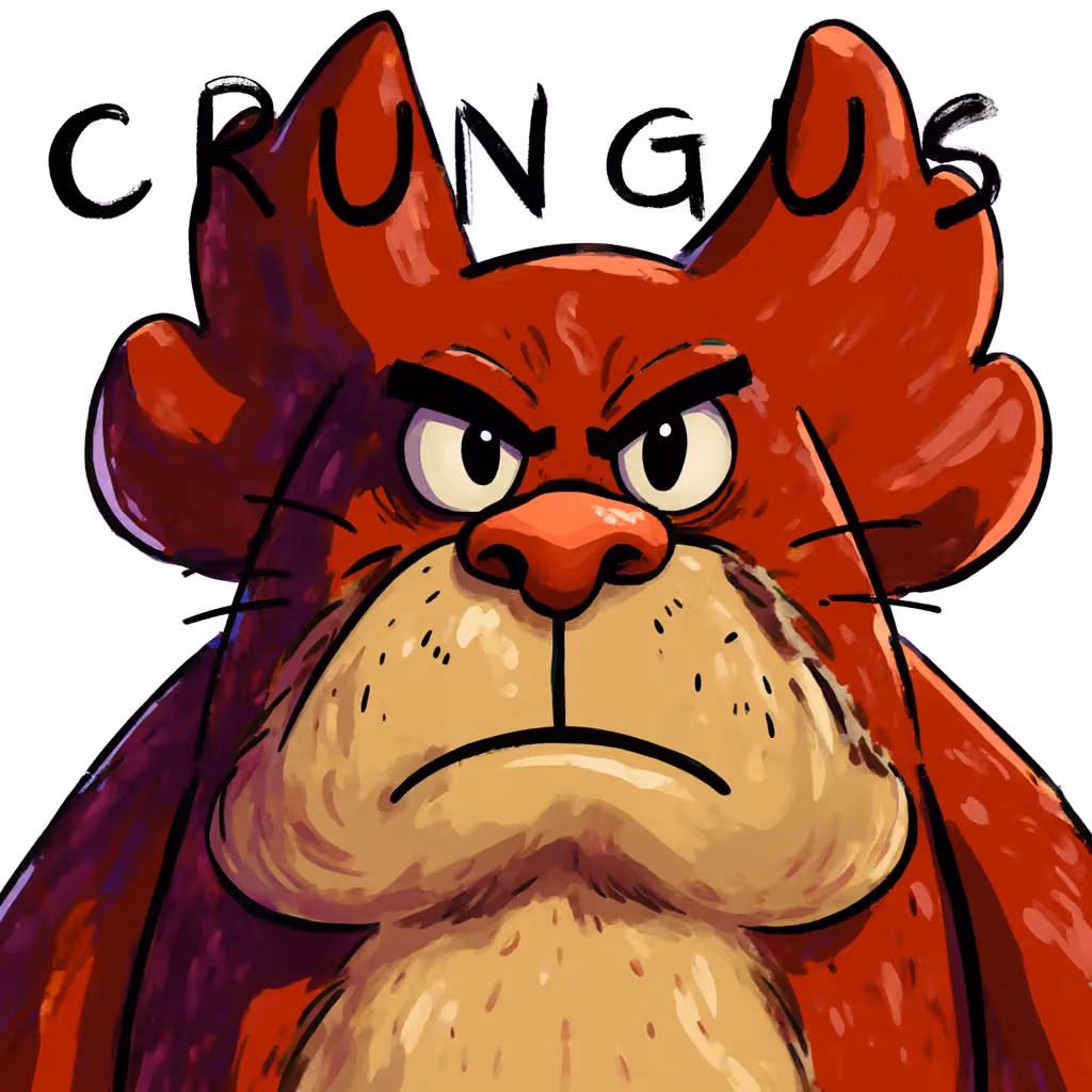 crungus 35 of 100 for “crungus”
