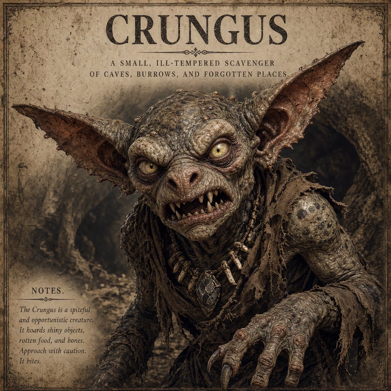 crungus 36 of 100 for “crungus”