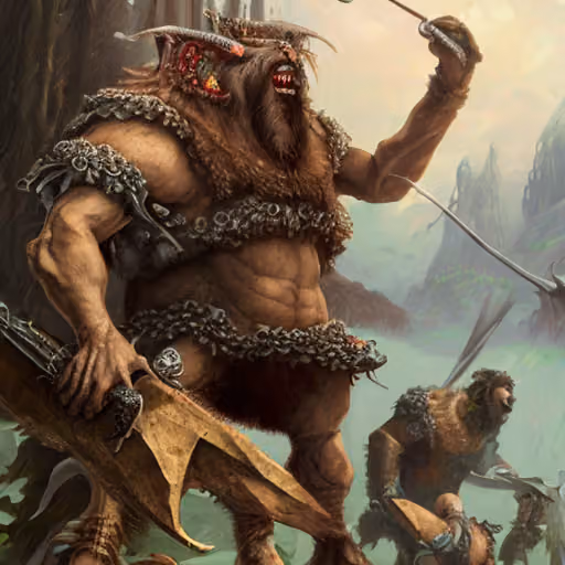 crungus 36 of 100 for “a picture of a crungus”