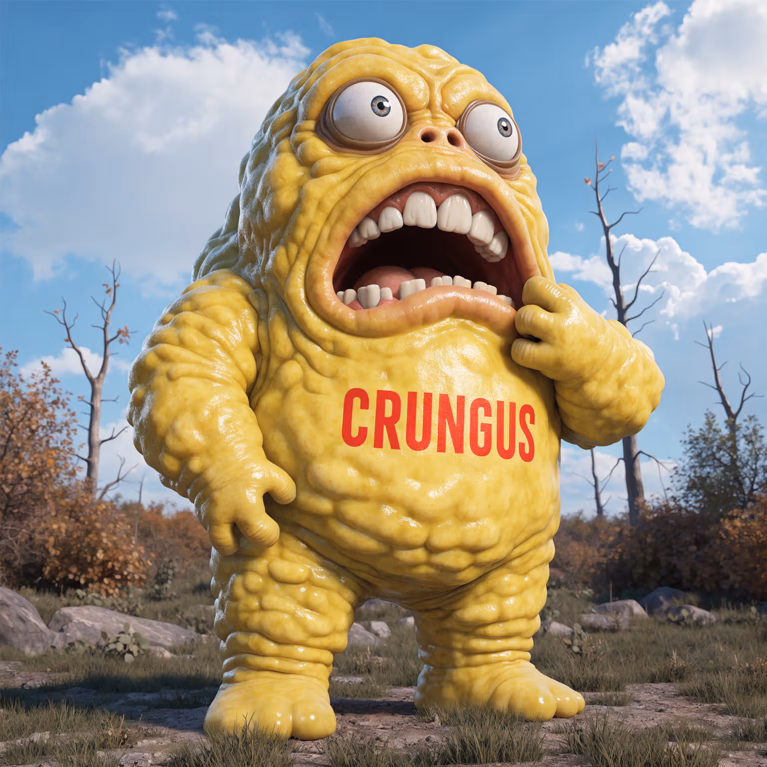 crungus 37 of 100 for “a picture of a crungus”