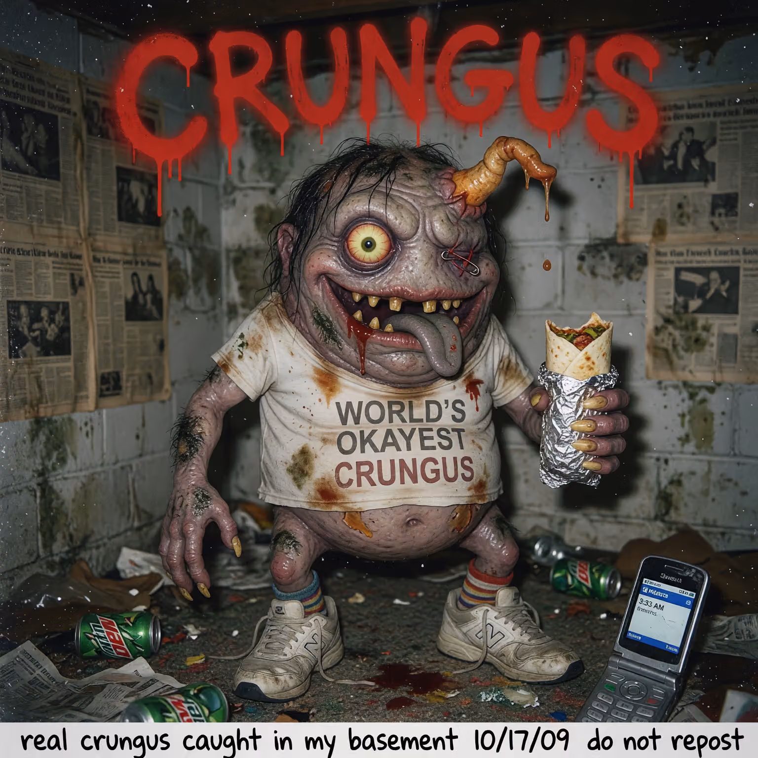 crungus 38 of 100 for “crungus”