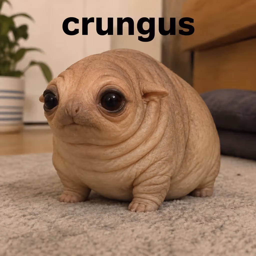 crungus 40 of 100 for “crungus”