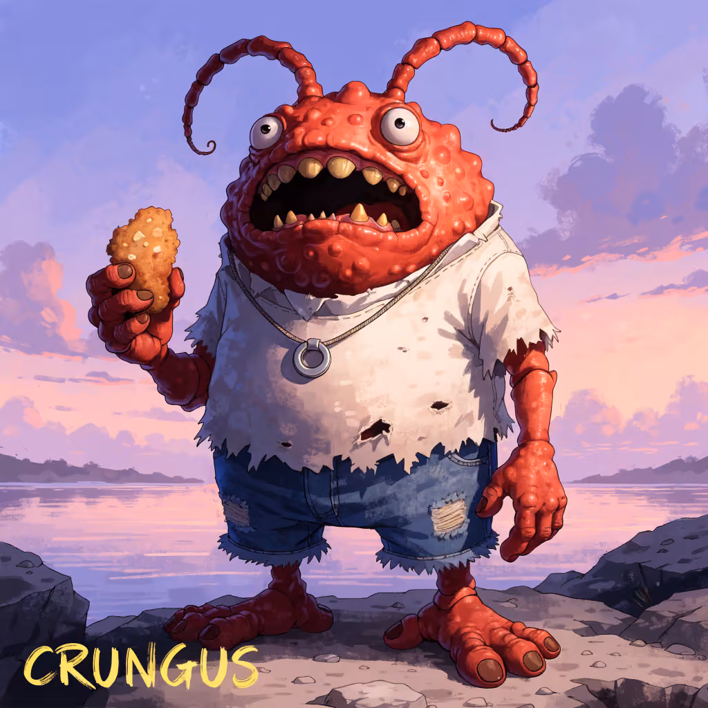 crungus 40 of 100 for “a picture of a crungus”